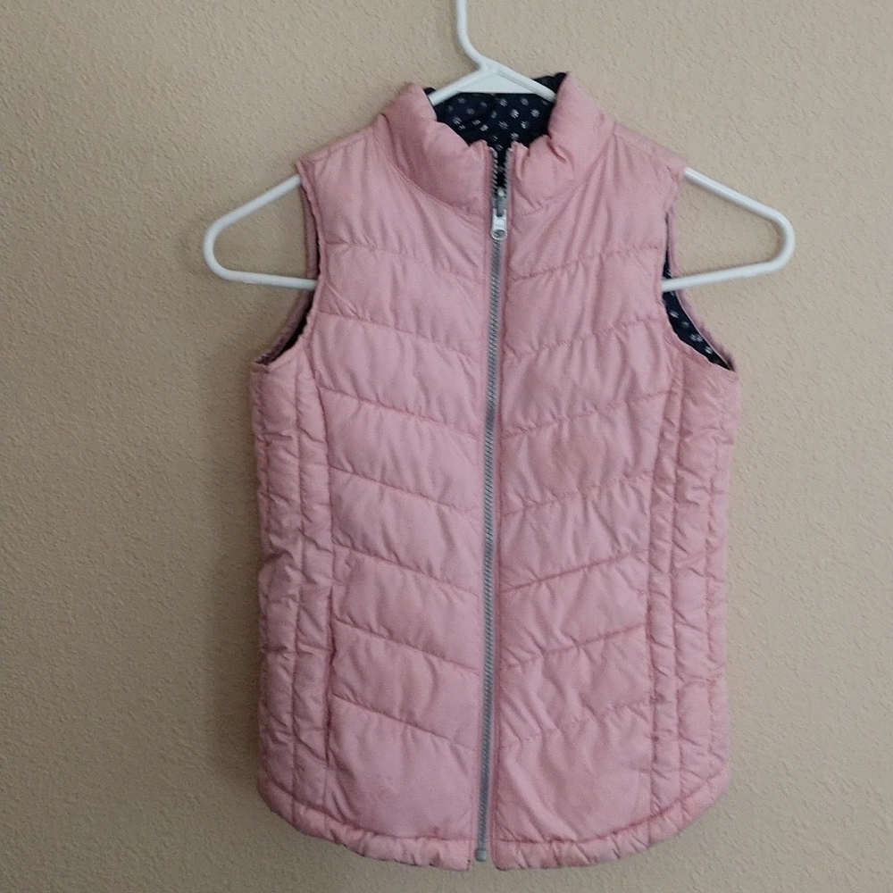 Gap Kids Reversible Puffy Vest Size M (8-9 years) - Picture 4 of 8
